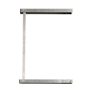 End-guard side gate for hangers.