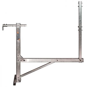 ÉQUERRE MURALE POUR LISSES D'ALUMINIUM